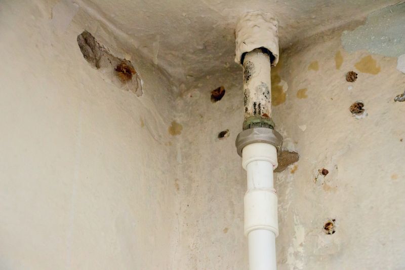 Damaged Plumbing Replacement detail