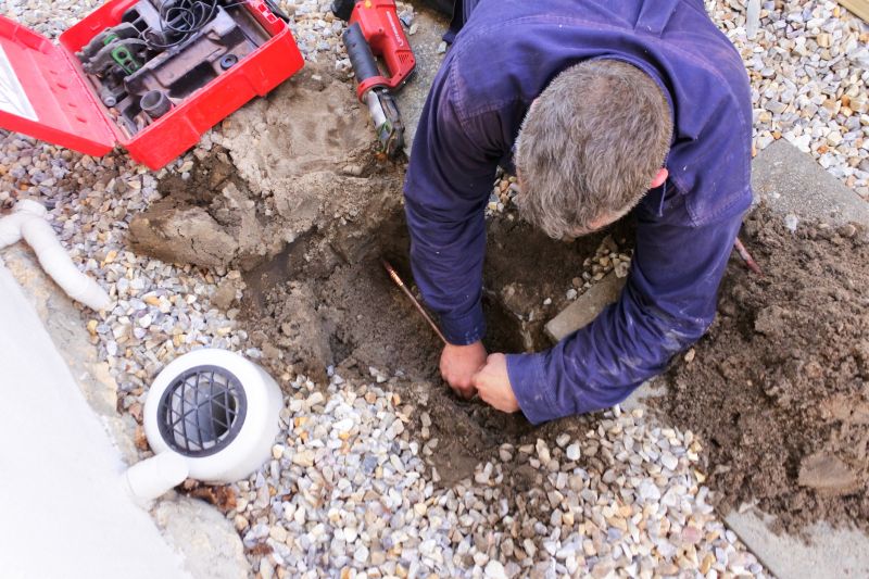 Underground Plumbing Service detail